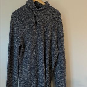 XL Express Blue Fleece Zip Up Jacket